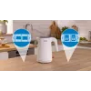 Bosch TWK2M161 vedenkeitin, 1,7 l, 2400 W, valkoinen, muovikotelo, 360°-jalusta