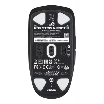 ASUS ROG Strix Impact III Wireless hiiri pelikäyttöön molempikätinen RF langaton + Bluetooth optinen 36000 DPI