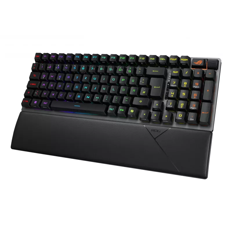 ASUS ROG Strix Scope II 96 RX Wireless pelinäppäimistö USB + RF langaton + Bluetooth musta