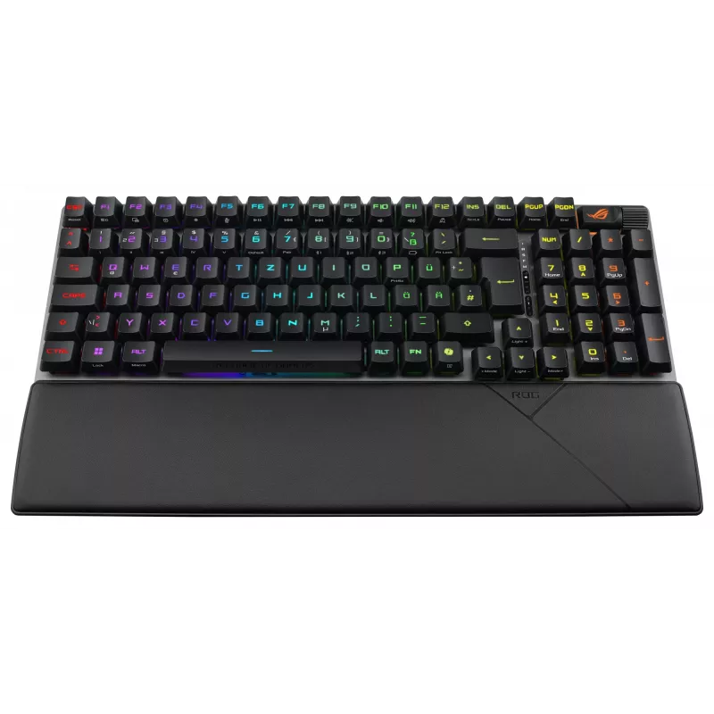 ASUS ROG Strix Scope II 96 RX Wireless pelinäppäimistö USB + RF langaton + Bluetooth musta