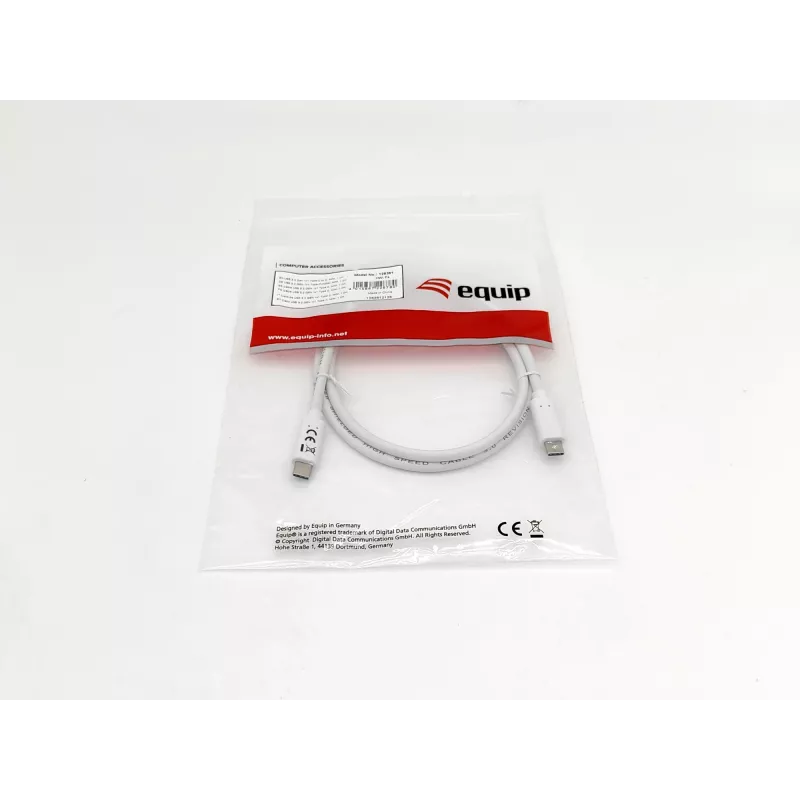 Equip USB 3.2 Gen 1 Type-C - C -kaapeli, M/M, 1 m