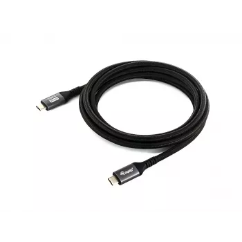 Equip USB4 Gen 2x2 C - C -kaapeli, M/M, 2,0 m, 4K/60Hz, 20 Gbit/s, PD 100W