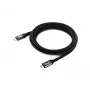 Equip USB4 Gen 2x2 C - C -kaapeli, M/M, 2,0 m, 4K/60Hz, 20 Gbit/s, PD 100W