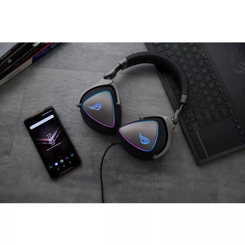 ASUS ROG Delta kuulokemikrofoni johdollinen pelikuulokemikrofoni musta