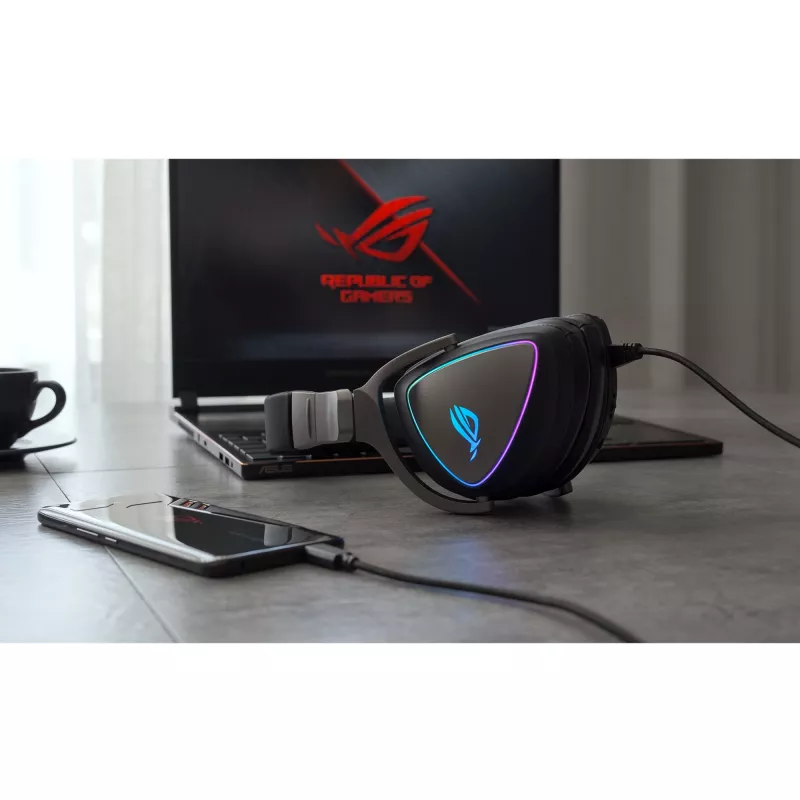 ASUS ROG Delta kuulokemikrofoni johdollinen pelikuulokemikrofoni musta