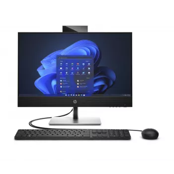 HP ProOne 440 G9 Intel® Core™ i3 i3-13100T 60,5 cm (23,8 inch) 1920 x 1080 pikseliä kosketusnäyttö all-in-one-tietokone 16 GB DDR4-SDRAM 512 GB SSD Windows 11 Pro Wi-Fi 6E (802.11ax) musta, hopea