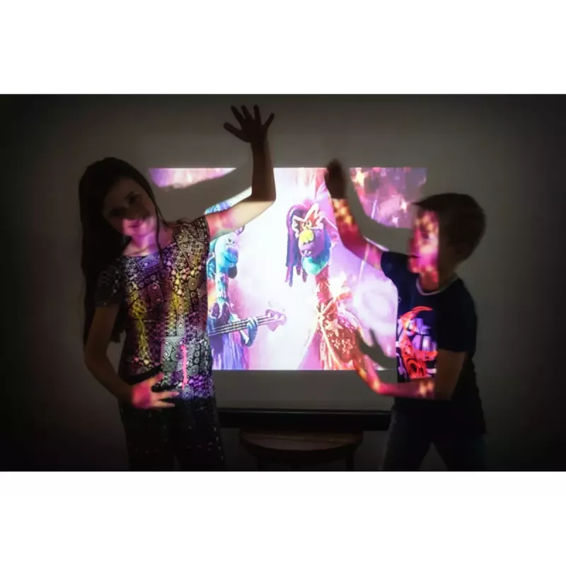 Lenco LPJ-700BKGY vakioprojektori LED 1080p musta