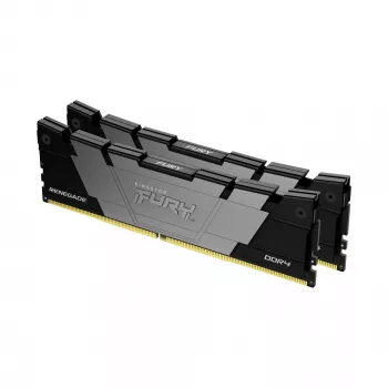 Kingston Technology FURY 64GB 3200MT/s DDR4 CL16 DIMM (2 kpl:n pakkaus) Renegade musta