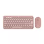 Logitech Pebble 2 Combo langaton näppäimistö ja hiiri pinkki QWERTY