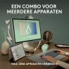 Logitech Pebble 2 Combo langaton näppäimistö ja hiiri pinkki QWERTY