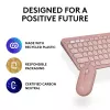 Logitech Pebble 2 Combo langaton näppäimistö ja hiiri pinkki QWERTY