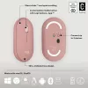 Logitech Pebble 2 Combo langaton näppäimistö ja hiiri pinkki QWERTY