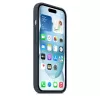 Suojakotelo Apple iPhone 15 silikoni MagSafe Storm Blue