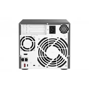 QNAP TVS-H474 NAS-torni Intel® Pentium® G7400 8 GB DDR4 0 TB QuTS hero Black