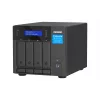 QNAP TVS-H474 NAS-torni Intel® Pentium® G7400 8 GB DDR4 0 TB QuTS hero Black
