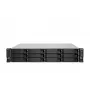 QNAP TS-H1886XU-RP-R2 NAS-teline (3U) Intel® Xeon® D D-1622 32 GB DDR4 0 TB QuTS hero Black, harmaa
