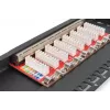 DIGITUS patch-paneeli CAT6A suojattu, 8-porttinen 1/2U, 10