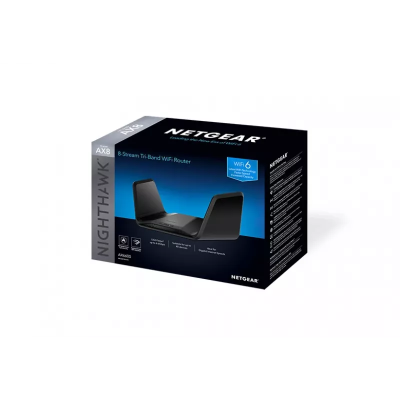 Pöytäreititin NETGEAR Nighthawk RAX70 Tri-Band Wi-Fi 6