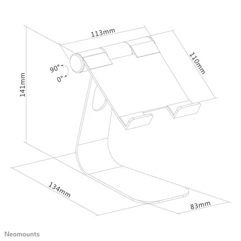 Neomounts DS15-050SL1 tablettiteline 11