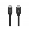 BELKIN USB4-kaapeli USB-C / USB-C 40 Gbit/s 100 W 0,8 m musta
