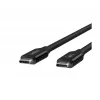 BELKIN USB4-kaapeli USB-C / USB-C 40 Gbit/s 100 W 0,8 m musta