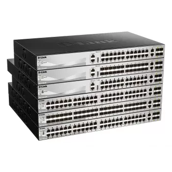 D-Link DGS-3130-30S/E verkkokytkin Managed L3 10G Ethernet (100/1000/10000) harmaa