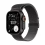 APPLE Watch Ultra 3 GPS + Cellular 49 mm musta titaanikotelo ja musta Titan-Milanese Loop Sma