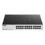D-Link GO-SW-24G hallitsematon L2 Gigabit Ethernet (10/100/1000) 1U musta