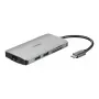 D-Link 8-in-1 USB-C -keskitin HDMI/Ethernet/kortinlukija/Power Delivery