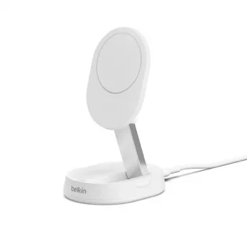BELKIN langaton latausteline – BoostCharge Pro – Qi2 15W – valkoinen