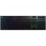 LOGITECH G915 Lightspeed langaton RGB mekaaninen pelinäppäimistö - musta - QWERTZ saksa - taktiili
