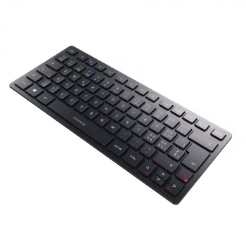 CHERRY KW 9200 MINI näppäimistö yleiskäyttöön USB + RF langaton + Bluetooth QWERTZ sveitsi musta