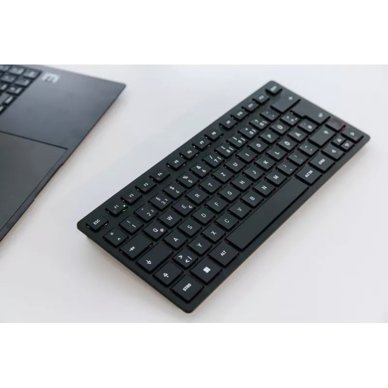 CHERRY KW 9200 MINI näppäimistö yleiskäyttöön USB + RF langaton + Bluetooth QWERTY englanti musta