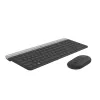 LOGITECH ohut langaton näppäimistö- ja hiirisarja MK470 - grafiitti - AZERTY belgia