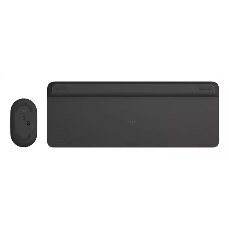 LOGITECH ohut langaton näppäimistö- ja hiirisarja MK470 - grafiitti - AZERTY belgia