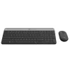 LOGITECH ohut langaton näppäimistö- ja hiirisarja MK470 - grafiitti - AZERTY belgia