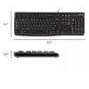 LOGITECH näppäimistö K120 - AZERTY belgia