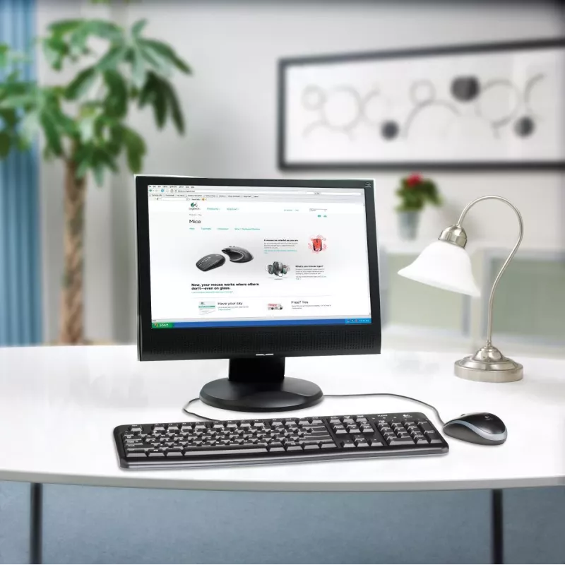 LOGITECH näppäimistö K120 - AZERTY belgia