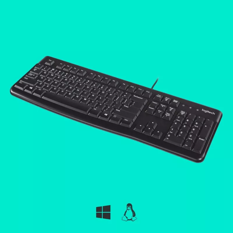 LOGITECH näppäimistö K120 - AZERTY belgia