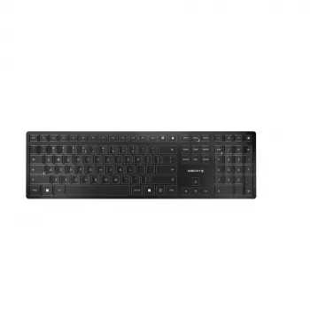 CHERRY KW 9100 SLIM näppäimistö yleiskäyttöön RF langaton + Bluetooth QWERTY englanti musta