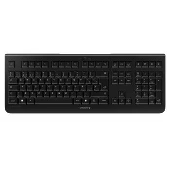 CHERRY KW 3000 näppäimistö yleiskäyttöön RF langaton QWERTY espanja musta