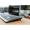 CHERRY KW 3000 näppäimistö yleiskäyttöön RF langaton QWERTY espanja musta