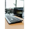 CHERRY KW 3000 näppäimistö yleiskäyttöön RF langaton QWERTY espanja musta