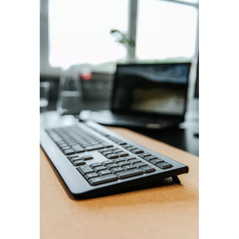 CHERRY KW 3000 näppäimistö yleiskäyttöön RF langaton QWERTY espanja musta