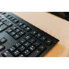 CHERRY KW 3000 näppäimistö yleiskäyttöön RF langaton QWERTY espanja musta