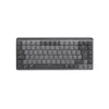 LOGITECH Mx Mechanical Mini minimalistinen langaton valaistu näppäimistö - grafiitti Tactile Quiet Qwertz Suisse