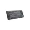 LOGITECH Mx Mechanical Mini minimalistinen langaton valaistu näppäimistö - grafiitti Tactile Quiet Qwertz Suisse