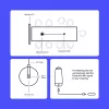 Konferenssimikrofoni Owl Labs Expansion Mic EXM100-1000 Cardioid johdollinen