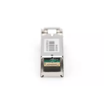 DIGITUS 1,25 Gbps SFP-moduuli, jopa 550 m monimuoto, LC-duplex-liitin, teollisuusversio 1000Base-SX, 850 nm