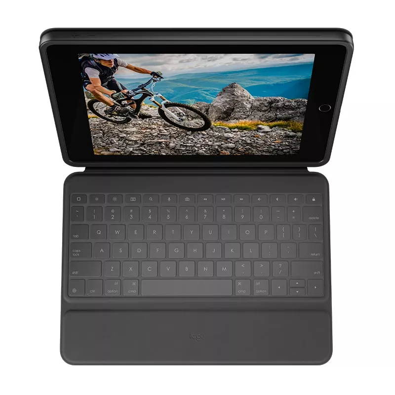 LOGITECH Rugged Folio grafiitti Qwertz saksa